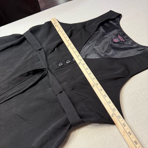 Robbie Bee Elegant Black Sleeveless Midi Dress - Size 20W - Picture 7 of 12